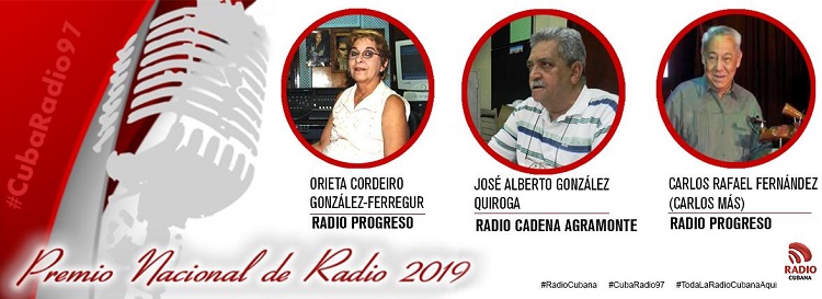 Premios Nacionales de Radio 2019. Foto: Portal de la Radio Cubana premios nacionales de radio 2019